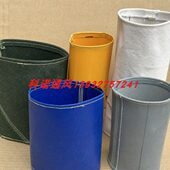 伸缩套通风管布口筒布袋下料耐高温软接头软连接硅胶除尘帆布耐磨