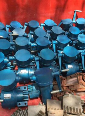 压釜釜连手动S减速箱锁-W蒸Z手摇蜗轮手摇3YF-涡轮减速机门减速器