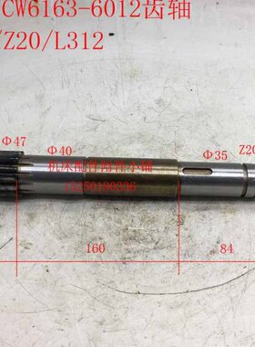 1260W/机床61/C3/轴3200L3126C沈阳61WZ18齿