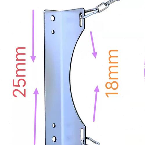 墙上架固定架不锈钢气瓶紧固库房架倒厨房链条防医院