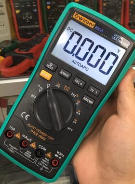 邮8B电自动量F款包汉高精度程 研场+同VC感应915A数字万用表功能0