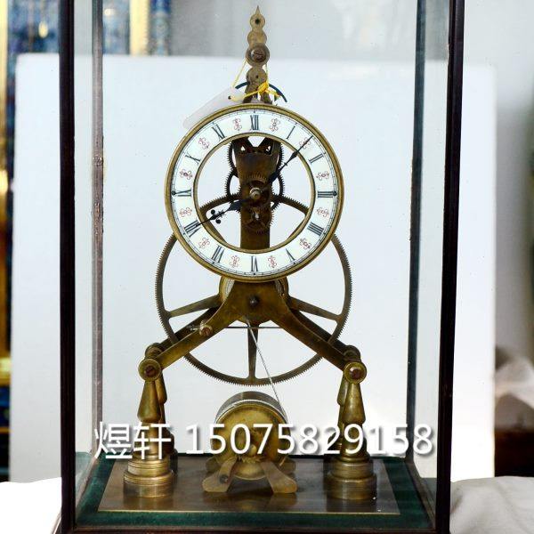 钟表方骨架|欧式西洋机械座钟|上弦仿古做旧台钟| 装饰样板间