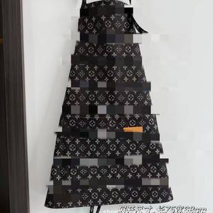 围裙饪画厨房创意Q354防水高定脖围裙厨房餐饮绘挂匠工通烹用围裙