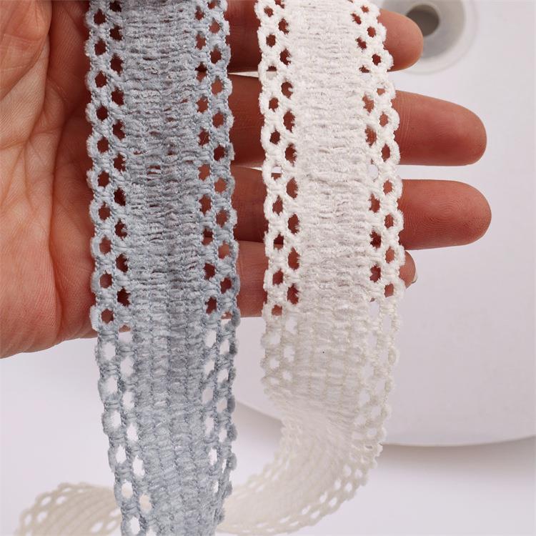 2.5c花m厘米镂空边丝带iy材d料彩带TJR花束艺包装装缎带烘焙饰蝴