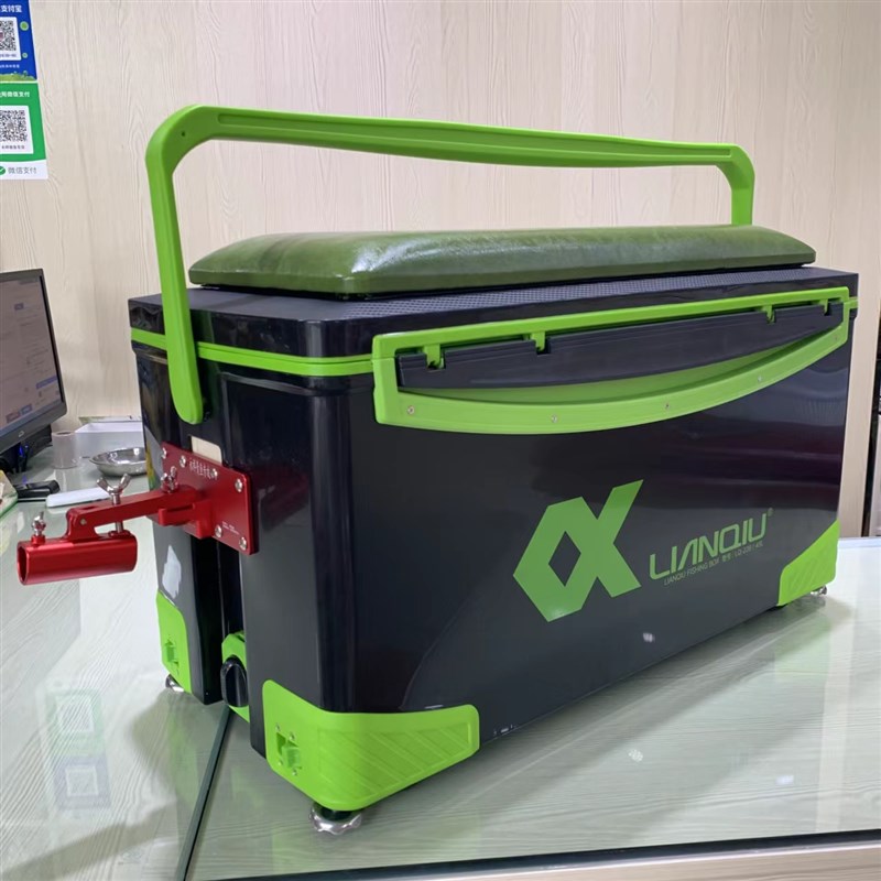 40升-45升大L物钓箱带坐垫