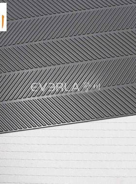 灰色P坡VC鱼送骨纹送带防滑橡胶花纹SJE传带木工机输械爬带工业皮