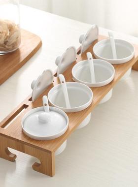 陶瓷盒调味罐用套装调盐辣椒调味家料瓶罐厨料房DIF用品创意