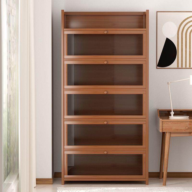 书厅架防儿尘落地置物架家用童带门BIZ桌面收纳客多层简易储物架