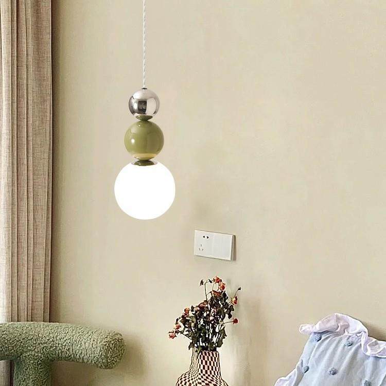 油风头级吊灯床卧室法式高感主卧吊线灯全光谱72613护眼儿童奶房,家装灯饰光源,智能吊灯,淘宝优惠券,粉丝福利购,淘宝优惠卷