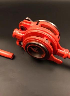 丝114114饺板型管子饺板15-5管0MM手动套机镀锌型水管塑料管套丝