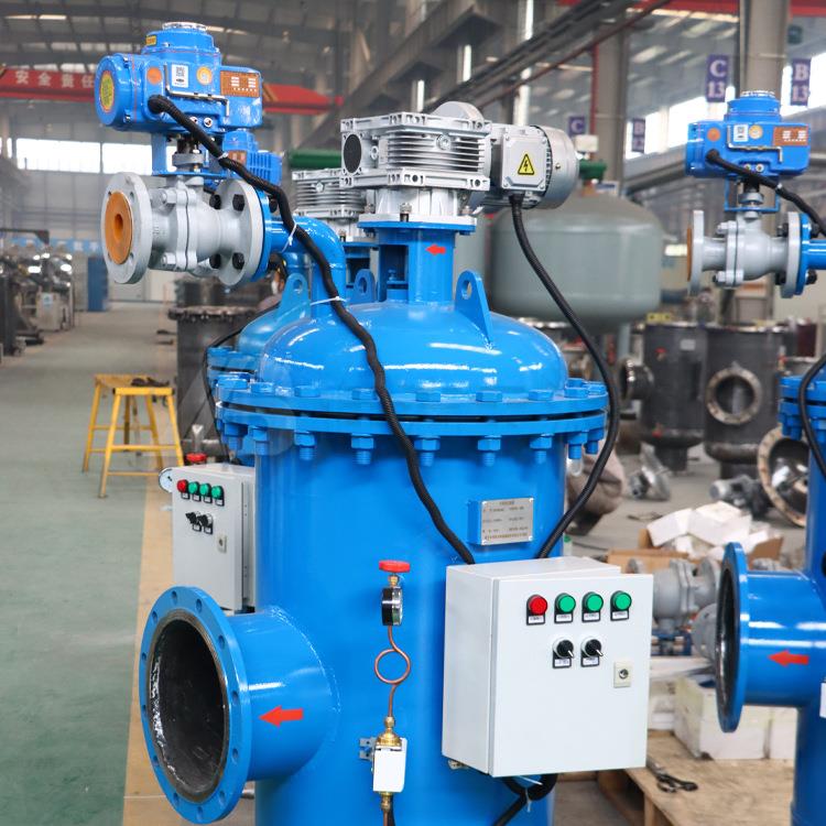 滤器全自清动JJB系列刷式自过冷滤器工业循洗环水却水固液分离