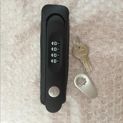 械密文码锁机铁柜密码锁件柜皮机柜钥匙密码拔号电信109网络机柜