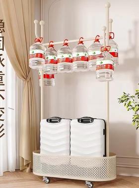 衣架落地卧室挂衣架轻单可移动带轮家用客厅阳台奢YNC晾架杆衣衣