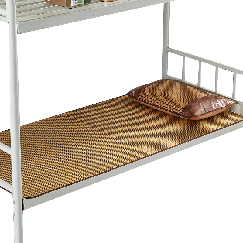 夏季凉席学生宿舍单人床90宽80x190cm草席寝N室上下铺1.2竹席子1