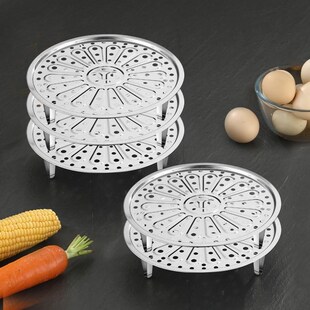 316不锈钢蒸架锈钢小迷你 蒸盘蒸锅篦子蒸片炒锅蒸屉蒸笼隔水高脚