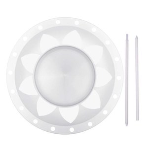 转碟透明道具杂技演出表演杂耍用品表演舞台杂技小丑转盘转碟