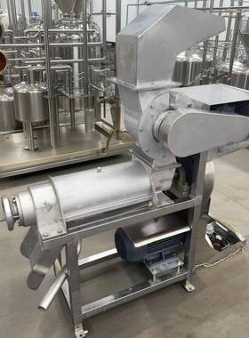 果榨汁机卧式螺旋挤柠檬汁备大型设汁饮ABQ料榨机汁厂家