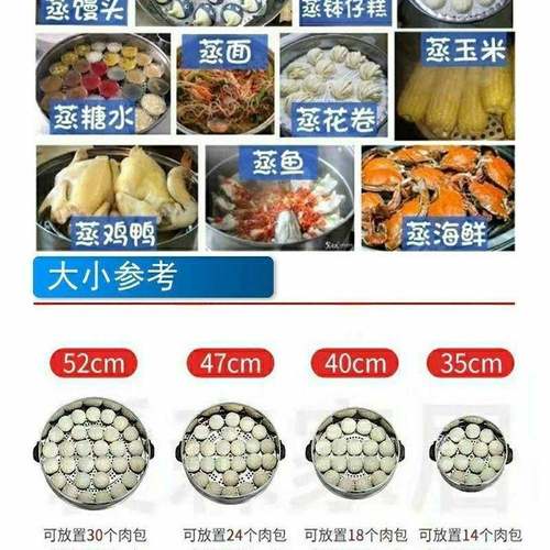 1超蒸大号不锈钢电用锅插蒸笼家商用保温自动断电52电三层蒸菜