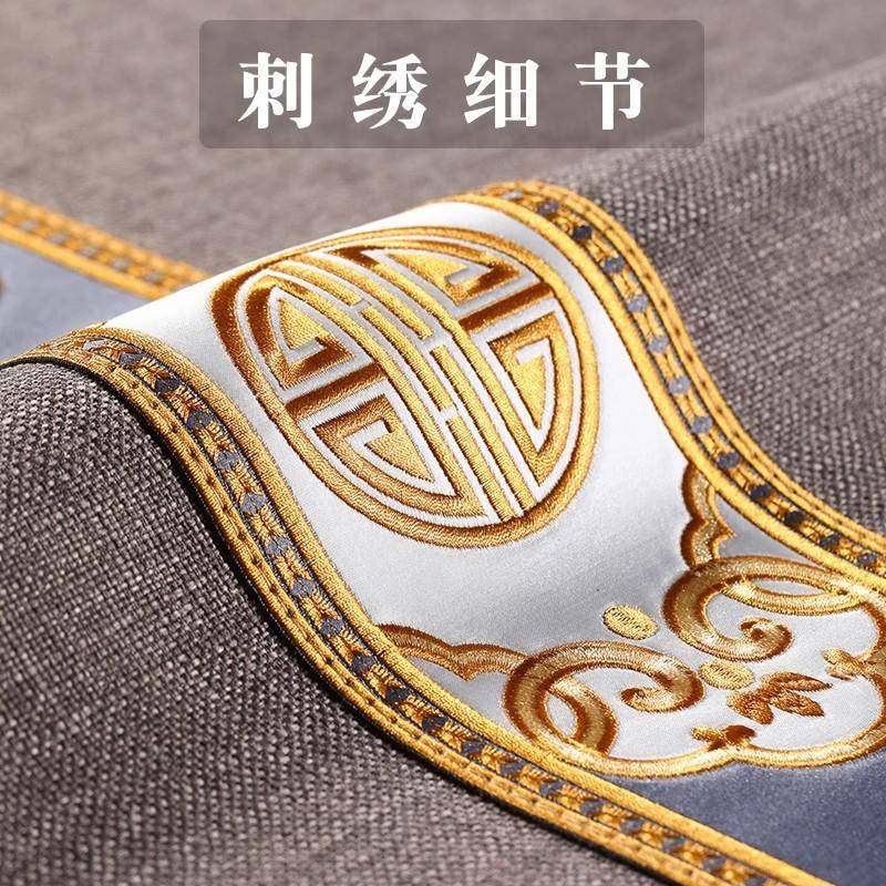 新式红PASFD木沙发垫高大气中式端发沙中坐垫防滑套罩罗汉床五件,居家布艺,沙发套,淘宝优惠券,粉丝福利购,淘宝优惠卷