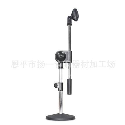器电镀讲台式圆盘A0011会议演麦克风支架地鼓可升降乐筒吉他话架N