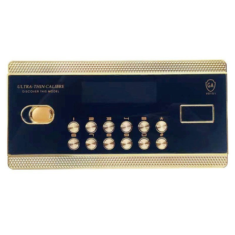 保险柜电子密码锁保险箱通用指纹面板配H件保密柜文件柜液晶显示