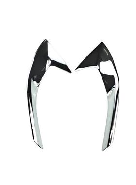 适用于东饰风标4志S008前雾灯框AB外饰1*2件/装改装亮片装饰件汽