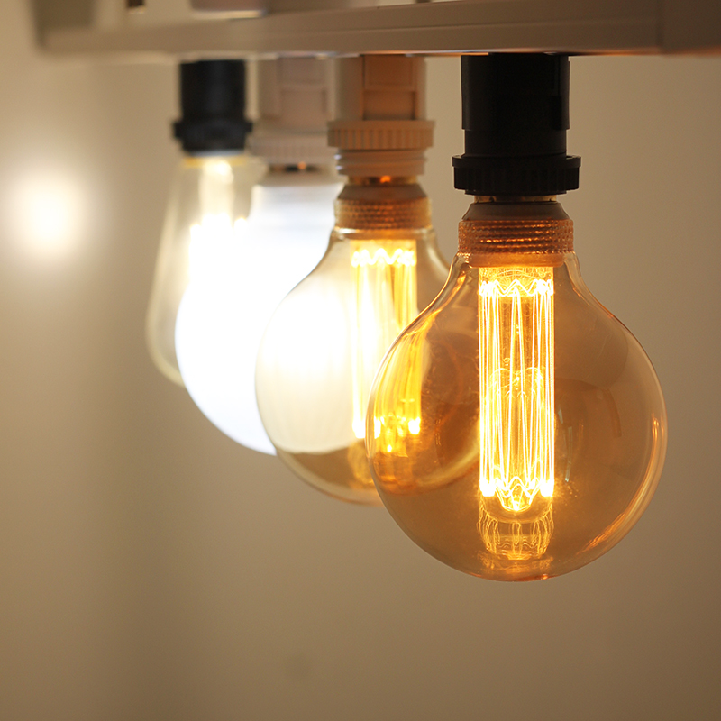 导轨灯座E27螺口散光LED轨道灯明装服装店店O铺商用家用智能补光