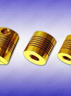 GEMPLE旋转编码器专用铝合金弹性联轴器 编码器附件配件