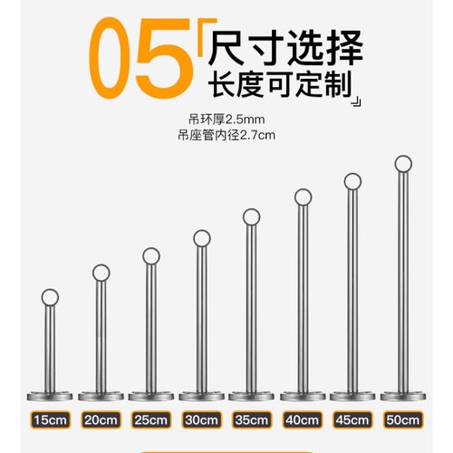 晾衣杆阳台顶装固定m晾衣架不锈钢晒衣架单杆挂衣杆室外防风凉衣