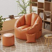 可睡儿童小沙发躺椅单人小户型可躺懒人椅懒人沙发阳台卧室榻榻米