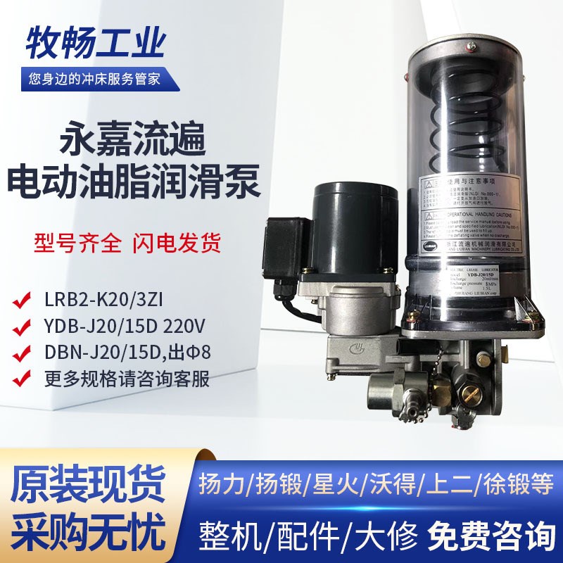 流遍电动润滑泵LRB1/2-K10/20/30/ DBN/S-J20/08/1Q5D YDB-J20/15