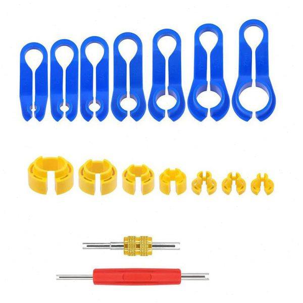 压缩机冷气管燃油管卡扣快速接头拆卸工具 16件套汽车空调拆卸器,五金/工具,其他汽修汽保工具,淘宝优惠券,粉丝福利购,淘宝优惠卷