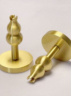 托小夹子九香架盘香香盘香架香插铜孔架家用葫芦檀香香插夹子