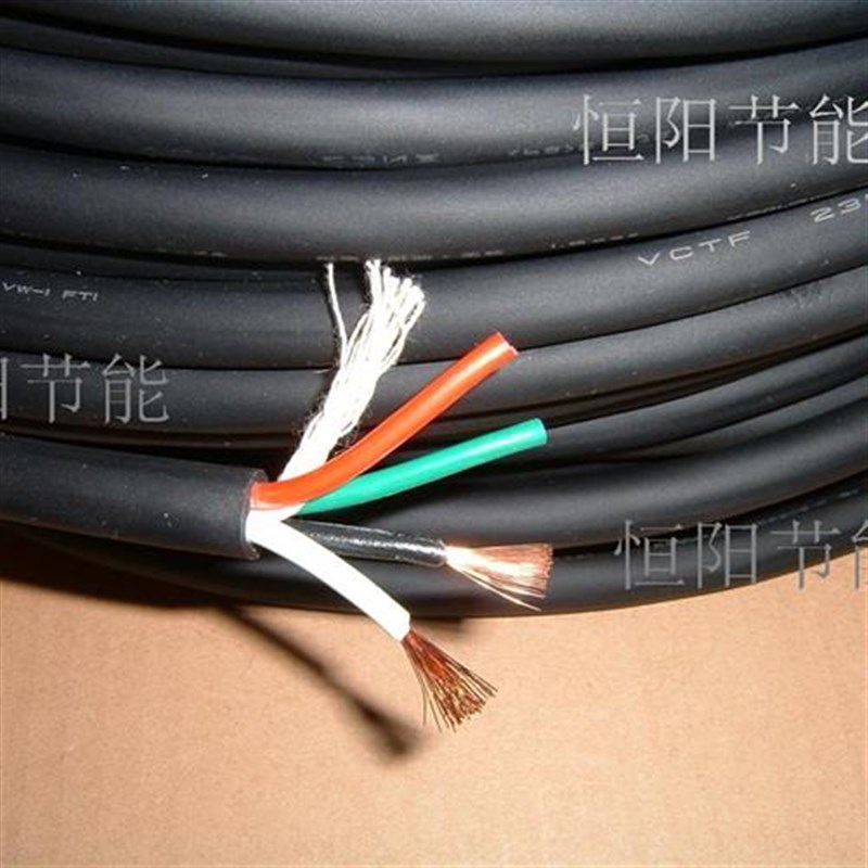 特软4芯5芯1.5平方电缆线 电机电源F线机床控制线 拖链 国标纯铜