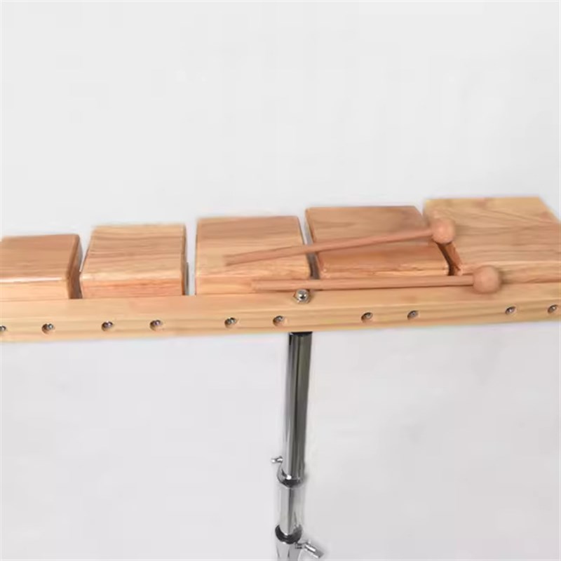 专业乐队打击乐器l德国麦尔碳塑木鱼梆子橡胶木五音排梆红木音盒