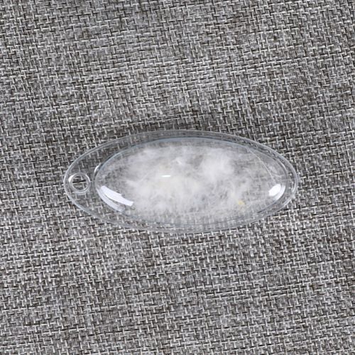 现货羽绒充气标PVC气泡标羽绒球羽绒吊牌羽绒服充气吊牌