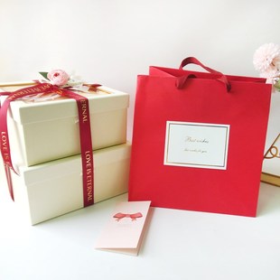 婴儿礼盒百天礼物双胞胎初生龙凤胎宝宝周岁送礼纯棉套装满月礼