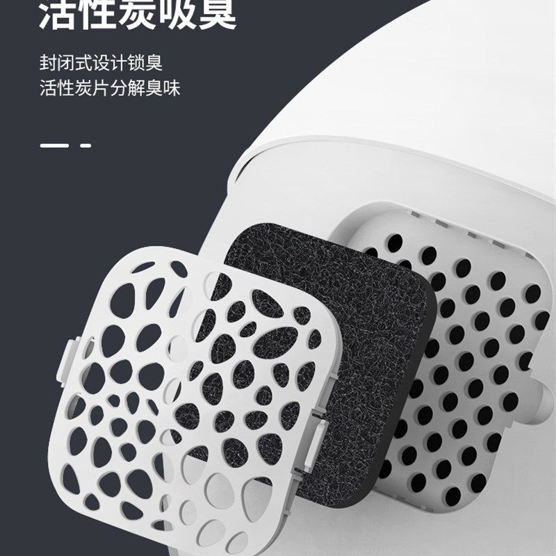 猫砂盆全封闭猫厕所除臭防外溅大号猫屎盆封闭式防臭沙盆猫咪用品