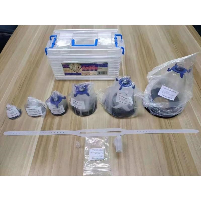 宠物呼吸面d罩动物麻醉面罩猫狗异宠用吸氧雾化麻醉诱导免插管面