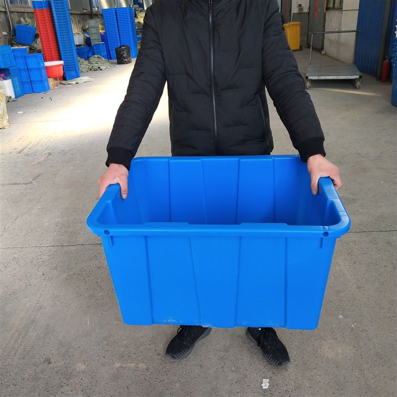 塑料水箱带盖长方形加厚周转箱养C鱼养龟物流周转储物储水收纳胶