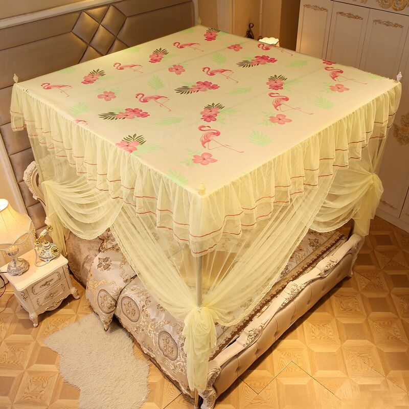 分体式防尘顶蚊帐防灰布新款单双人床家用1.2米1.5m1.8