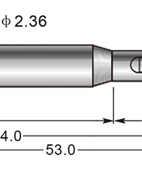 (100支)55mm长尖头三尖头 y1353L 银色加长探针 测试针 弹簧针
