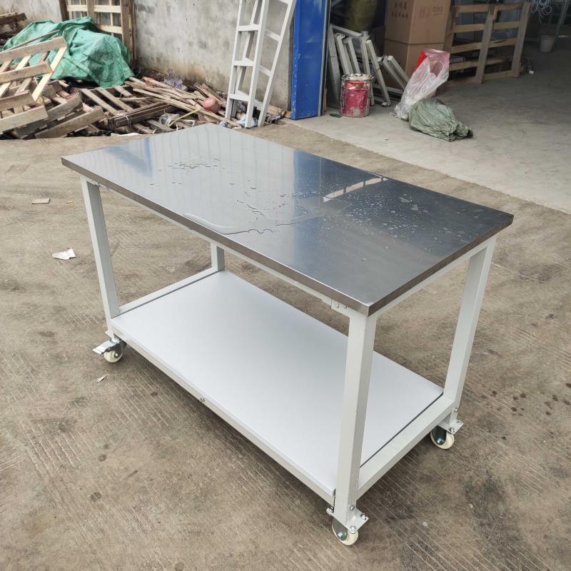移动不锈钢双层超净工作