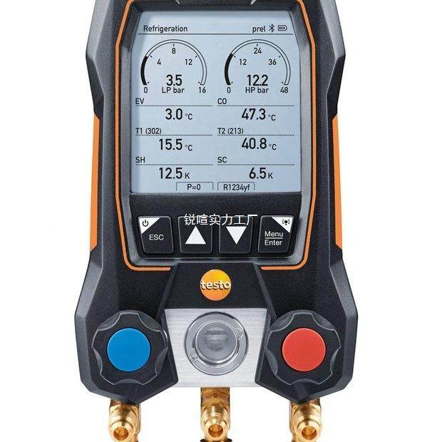 t5eso50S/549/52it加氟LUF表空调冷媒加液表雪种5表汽车数字加氟