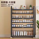 钢制鞋 架口入落玄关大容量收纳翻门 见详情柜家用地多户层防尘门鞋