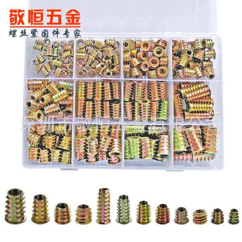 265cs锌合金内外牙p螺4母MM5M6MYBB8M10组盒合装