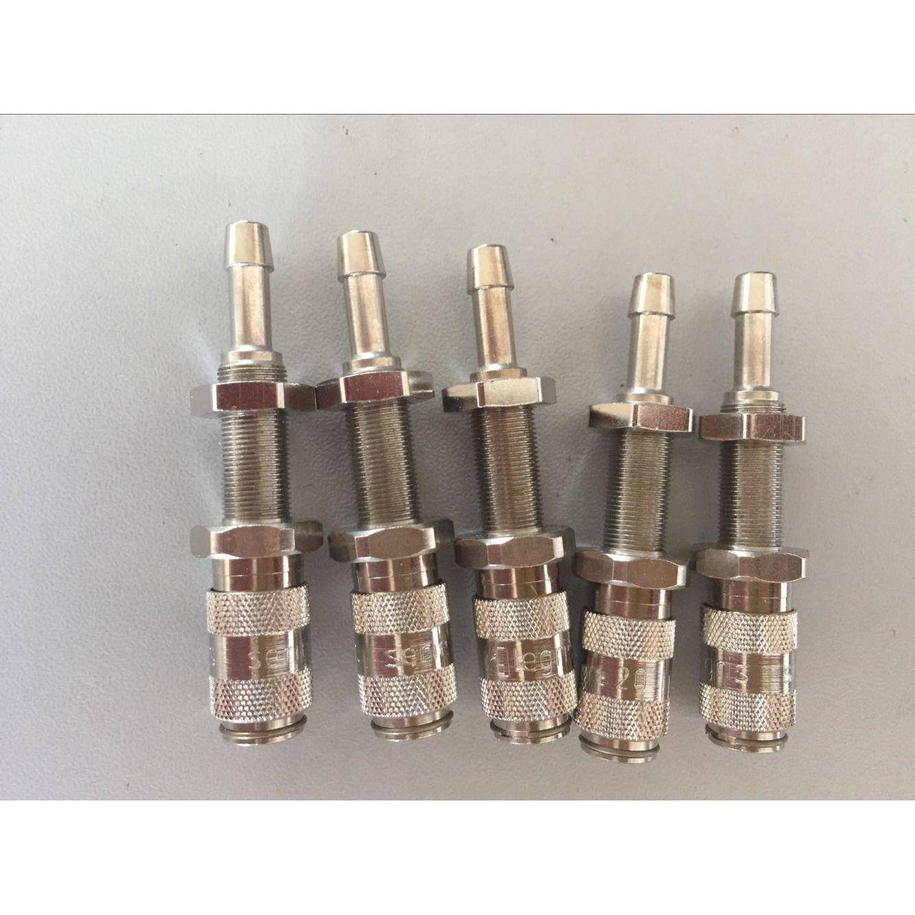 RECTUS21KBKS0HHN8M1PN利达时接头2BKS08MPN穿板式螺套6*K8MM