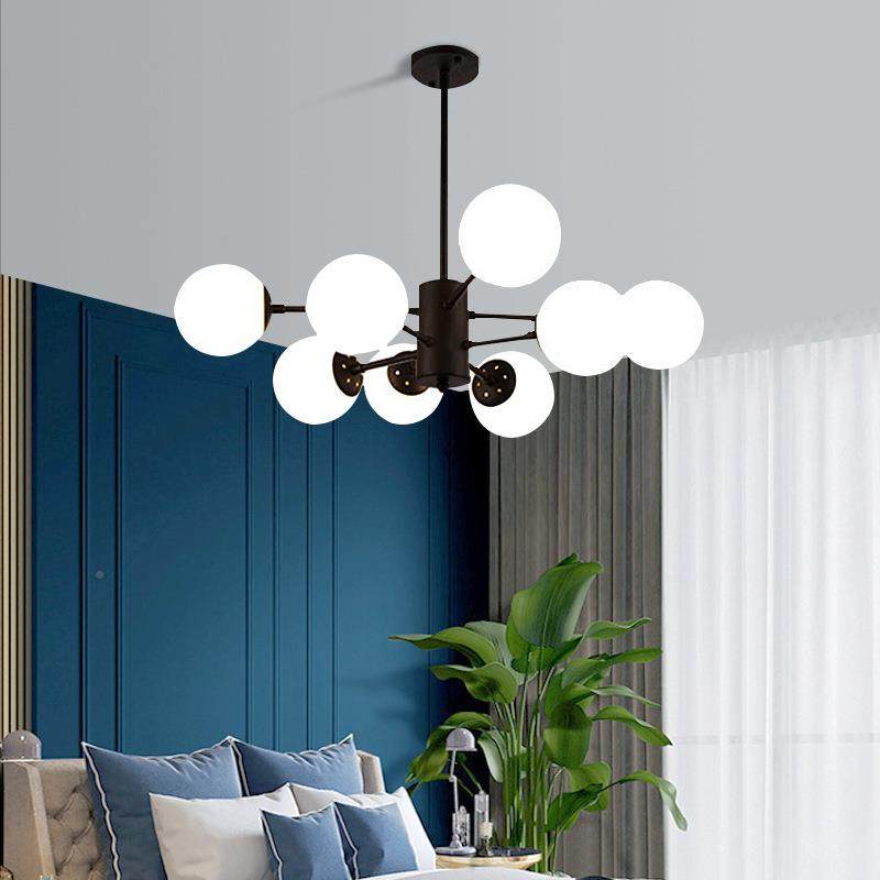 北欧奢客吊灯简约现代大气吊卧室386轻魔豆餐厅厅网红灯具,家装灯饰光源,智能吊灯,淘宝优惠券,粉丝福利购,淘宝优惠卷
