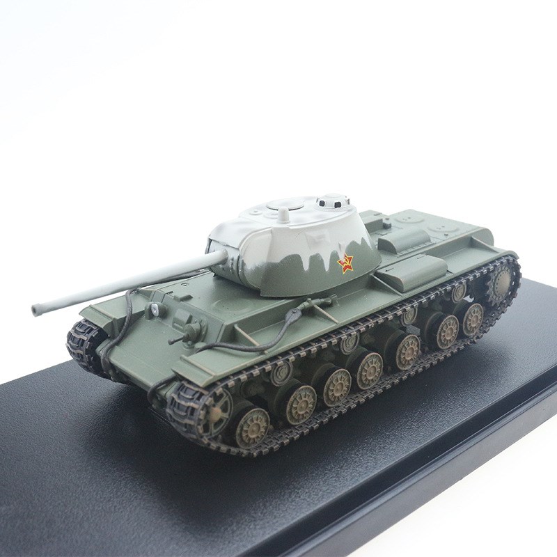 12163PB KV-3 炮塔白色合金坦X克 铁流模型