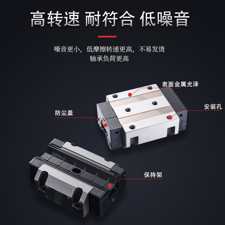 25互换 65 滾35RG柱银55 HW柱 RG 45 上体可 滑块 导轨全套30